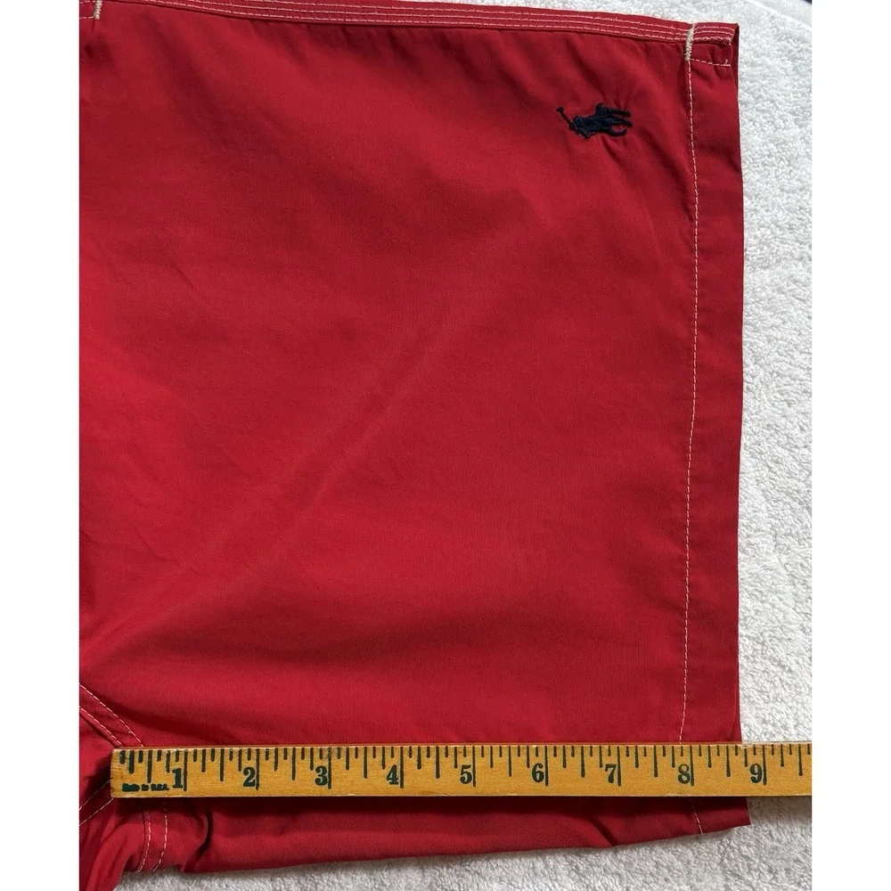 Polo Ralph Lauren Mens Swim Trunks Board Shorts Lined Drawstring Sz Medium -2127